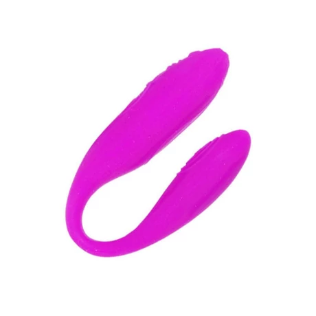 Pretty Love - Chad - szilikon, 30 funkciós, távirányítású párvibrátor (USB) - pink