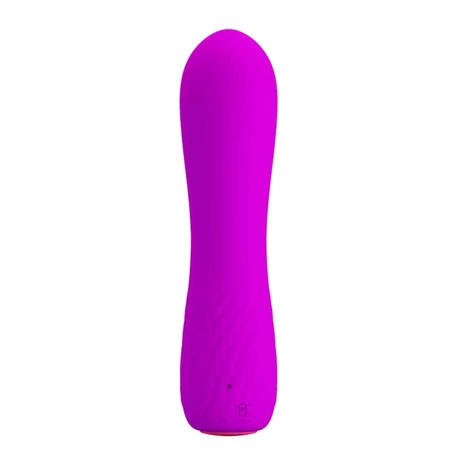 Pretty Love - Beau - 12 funkciós, szilikon mini vibrátor (USB) - lila