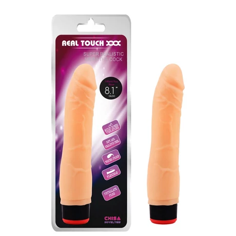 Chisa Novelties - Real Touch XXX 8.1&quot; - élethű vibrátor (natúr)
