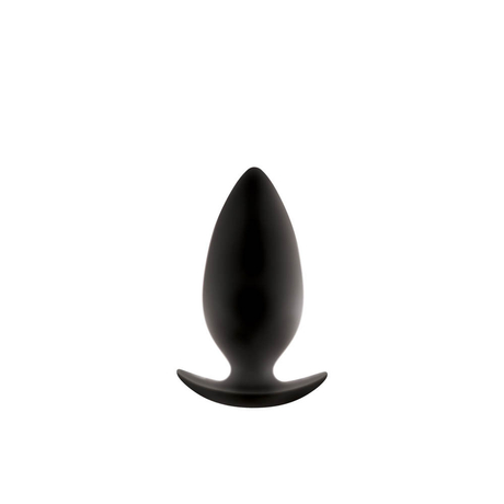 NS Toys - Renegade Spade Large - nagyméretű, szilikon análdugó (10cm) - fekete