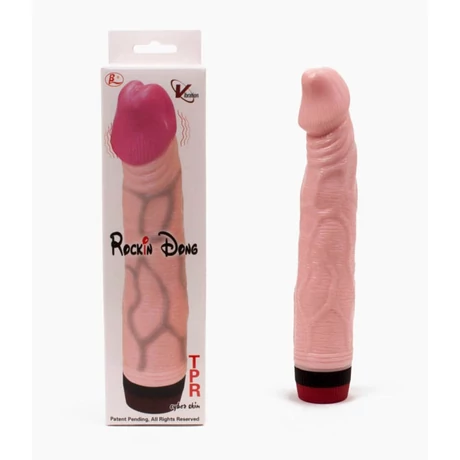Debra - Rockin Dong 2 - élethű G-pont vibrátor (21,5cm) - natúr