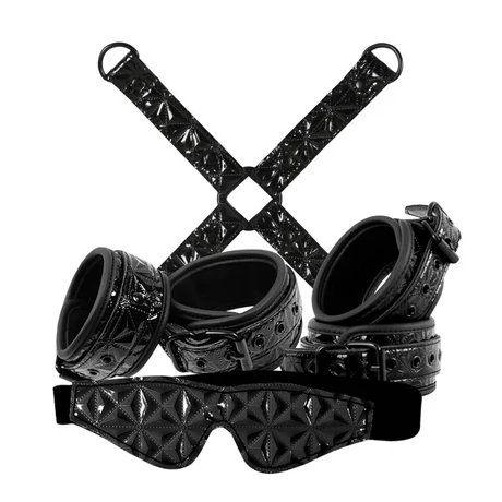 NS Novelties - Sinful - Bondage Kit - teljes kötöző szett (fekete)