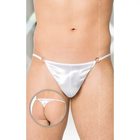 Softline - Thong 4420 - erotikus férfi tanga (S/L) - fehér