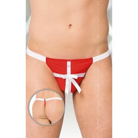 Softline - Thong 4439 - meglepi férfi tanga (S/L) - piros