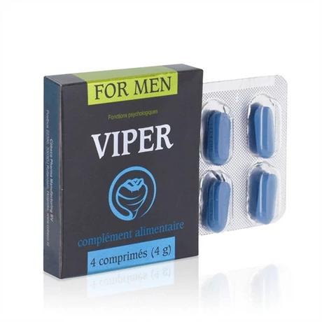 Cobeco - Viper for Men - erekciófokozó kapszula férfiaknak (4db/cs)
