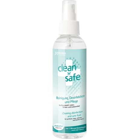 JoyDivision - Clean n' Safe - antibakterilás játékszer tisztító és fertőtlenítő spray (100ml)