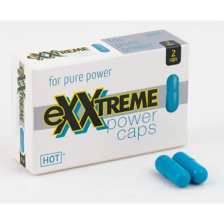Hot - eXXtreme Power Caps - potencianövelő kapszula (2db/cs)