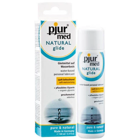 Pjur® - Med - Natural Glide - gyógynövényes vízbázisú síkosító (100ml)
