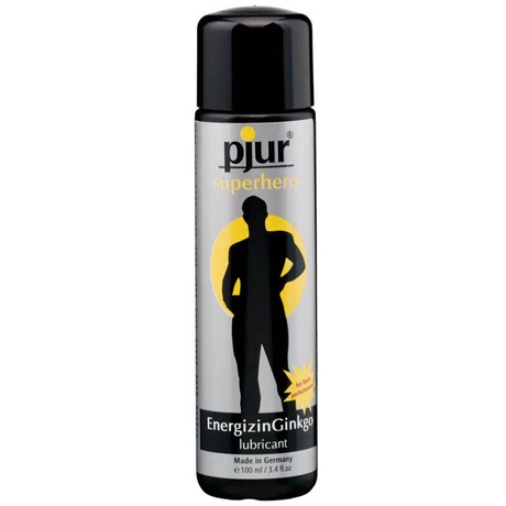 Pjur® - Superhero - Energizing Ginkho - vízbázisú erekciófokozó síkosító (100ml)