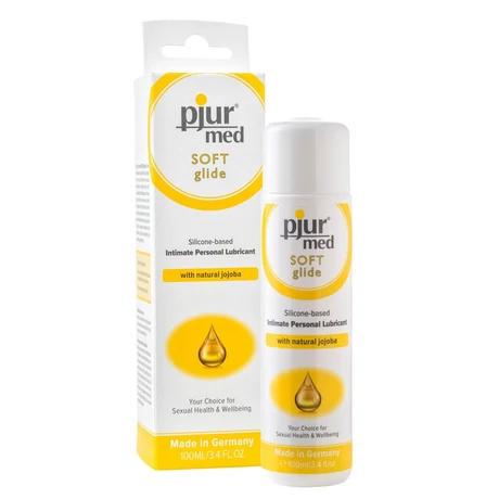 Pjur® - Med - Soft Glide - szilikonbázisú síkosítóta jojoba olajjal 100ml