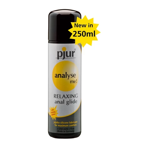 Pjur® - Analyse Me! - Relaxing Anal Glide - nyugtató hatású, szilikonbázisú, anál síkosító (250ml) - jojoba