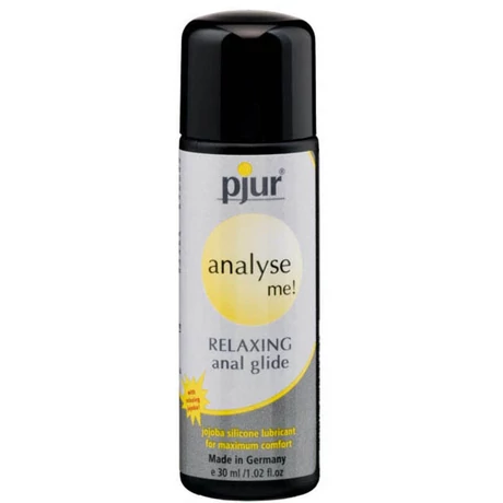 Pjur® - Analyse Me! - Relaxing Anal Glide - nyugtató hatású, szilikonbázisú, anál síkosító (30ml) - jojoba