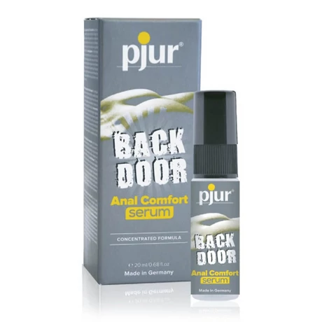 Pjur® - Back Door - Anal Comfort Serum - szilikonbázisú anális síkosító és regeneráló gél (20ml)