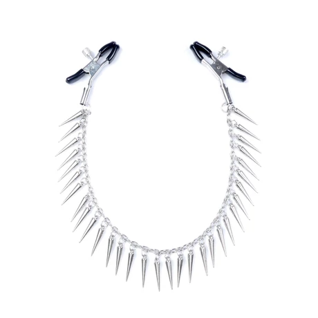 Fetish B - Series - Exclusive Nipple Clamps No.10 - állítható fém mellbimbó csipesz
