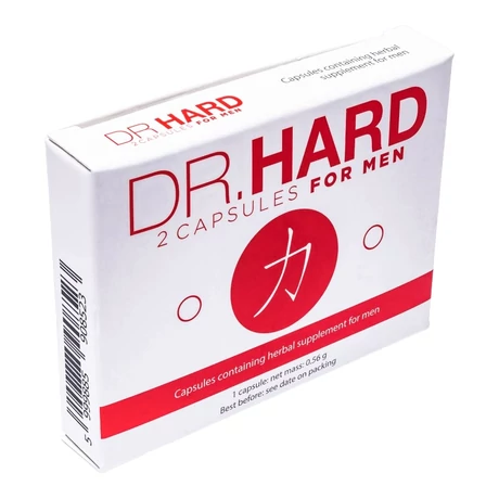 Dr. Hard - potencianövelő kapszula (2db/cs)