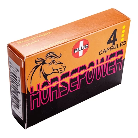 Horse Power Plus - potencianövelő kapszula (4db/cs)