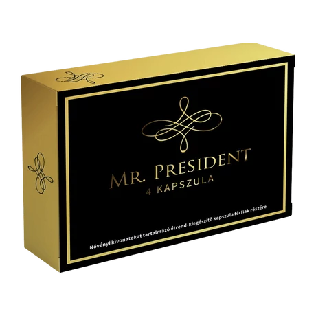 Mr. President - potencianövelő kapszula férfiaknak (4db/cs)