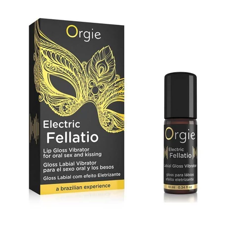 ORGIE Sexy Vibe Electric Fellatio Vibrating Gloss 10 ml - folyékony vibrátor