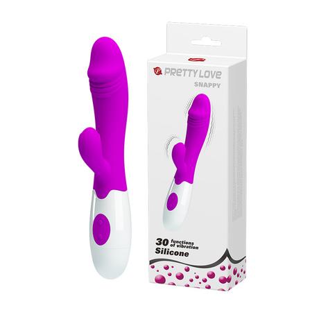 PRETTY LOVE SNAPPY 30-funkciósSzilikon Pink- vibrátor