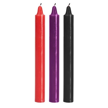 ToyJoy - Japanese Drip Candles - alacsony hőmérsékletű csepegtető gyertya (multicolor)