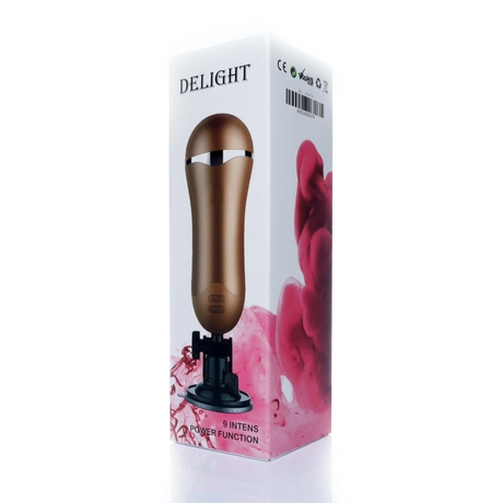 DELIGHT - élethű vibrációs maszturbátor - vagina