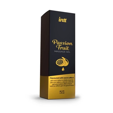 Intt - Passion Fruit Massage Gel - melegító hatású masszásgél (30ml) - maracuja