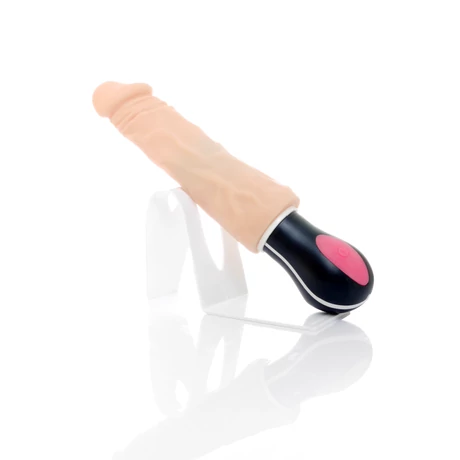 Boss Series - Jupiter - élethű, rotációs vibrátor (27cm) - natúr