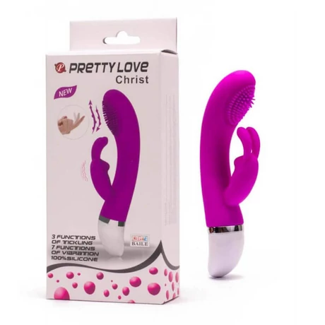 Pretty Love - Christ -  12 funkciós csiklóizgató és G-pont vibrátor (lila)