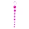 Boss Series - Jelly Anala Beads - 10 gyöngyös, zselés análsor (pink)