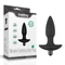 Lovetoy - Silicone Fantasy Anal Plug - 10 funkciós, szilikon, vibrációs análdugó (fekete)