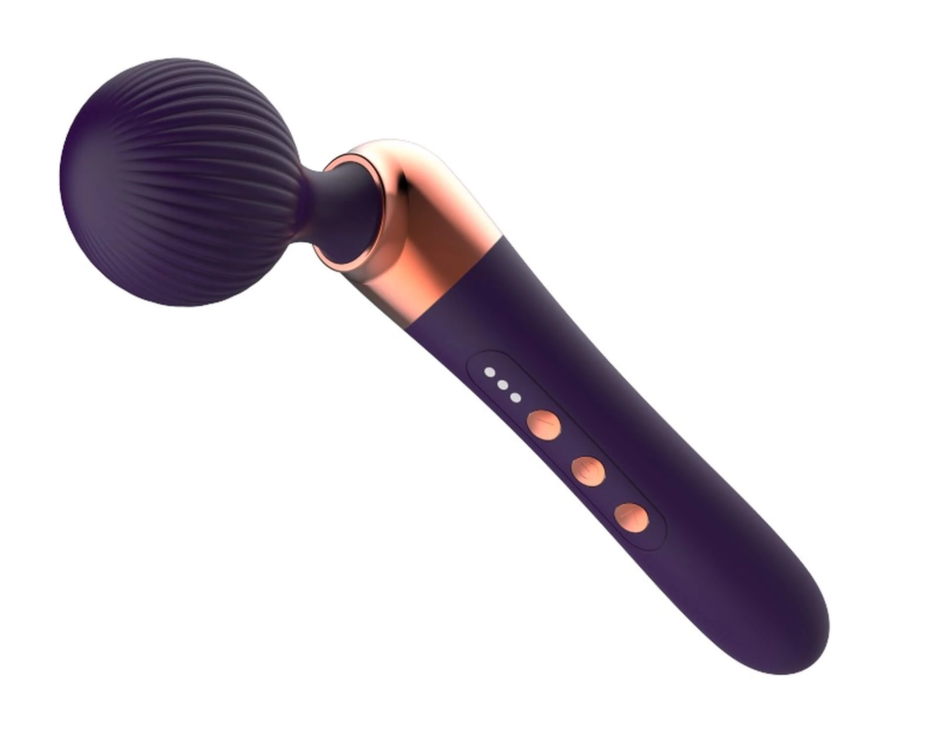 B - Series Magic - Massager Ultra Strong - 10 funkciós, extra erős masszírozó vibrátor (USB) - lila