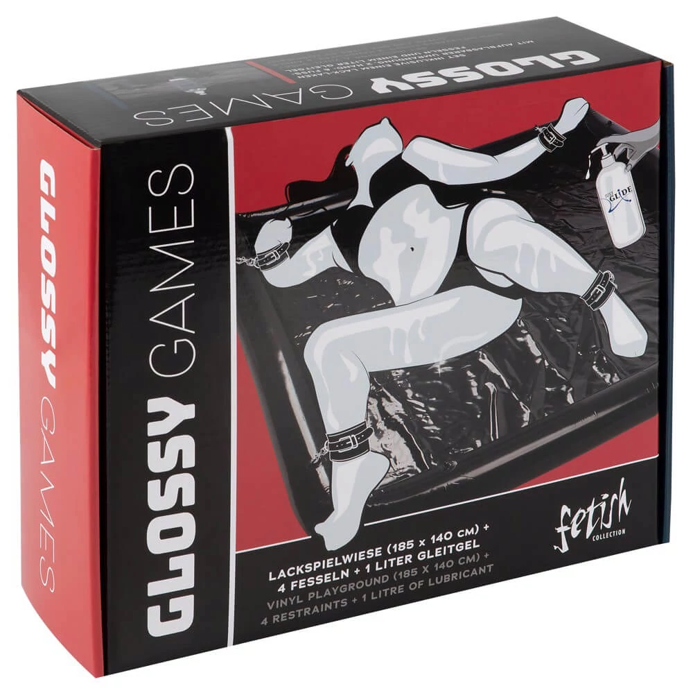 Fetish Collection - Glossy Games - orgia medence bilincsekkel (fekete)