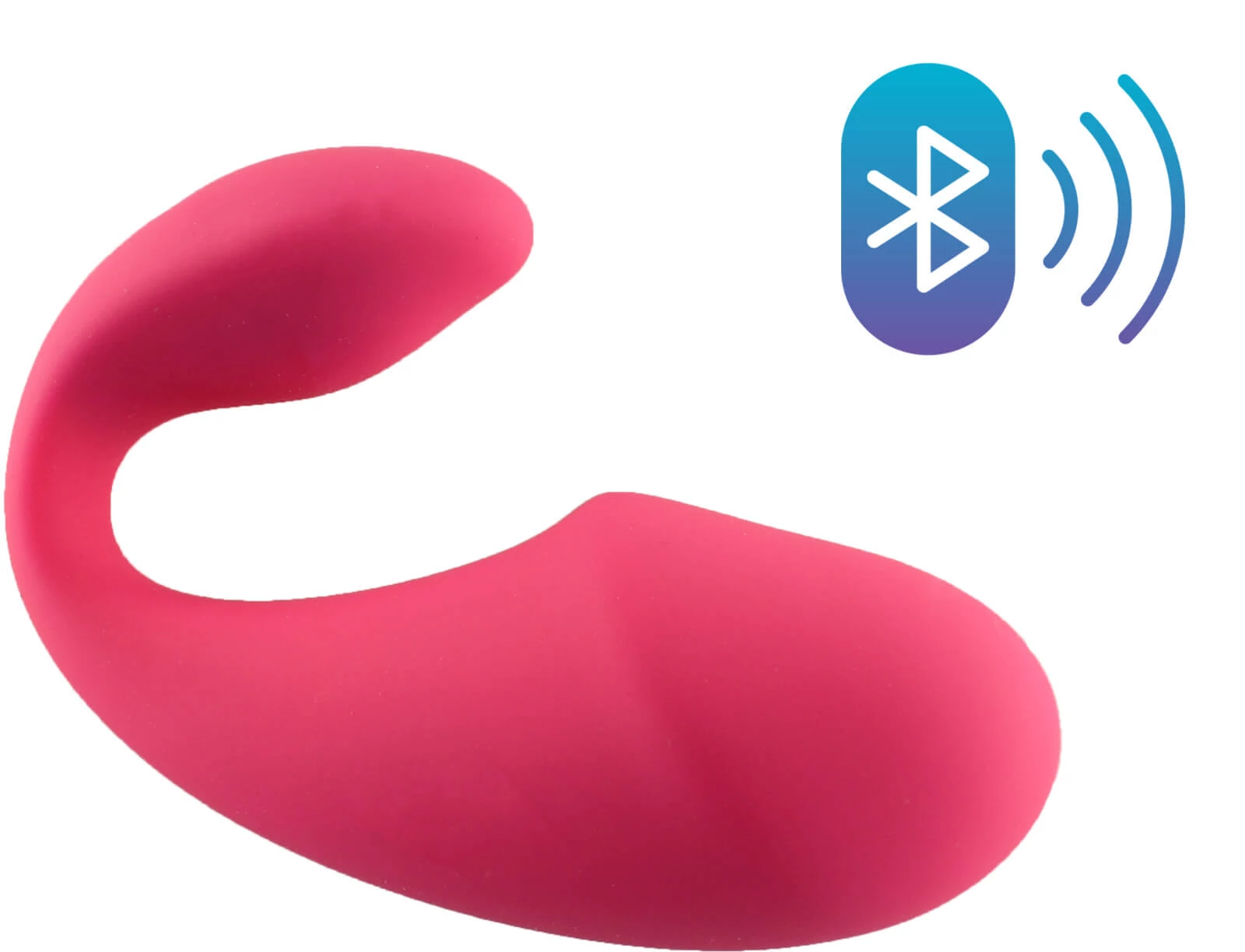 Guilty Toys - Couple Vibrator Aria - hordható, szilikon, websmart párvibrátor (USB) - fukszia