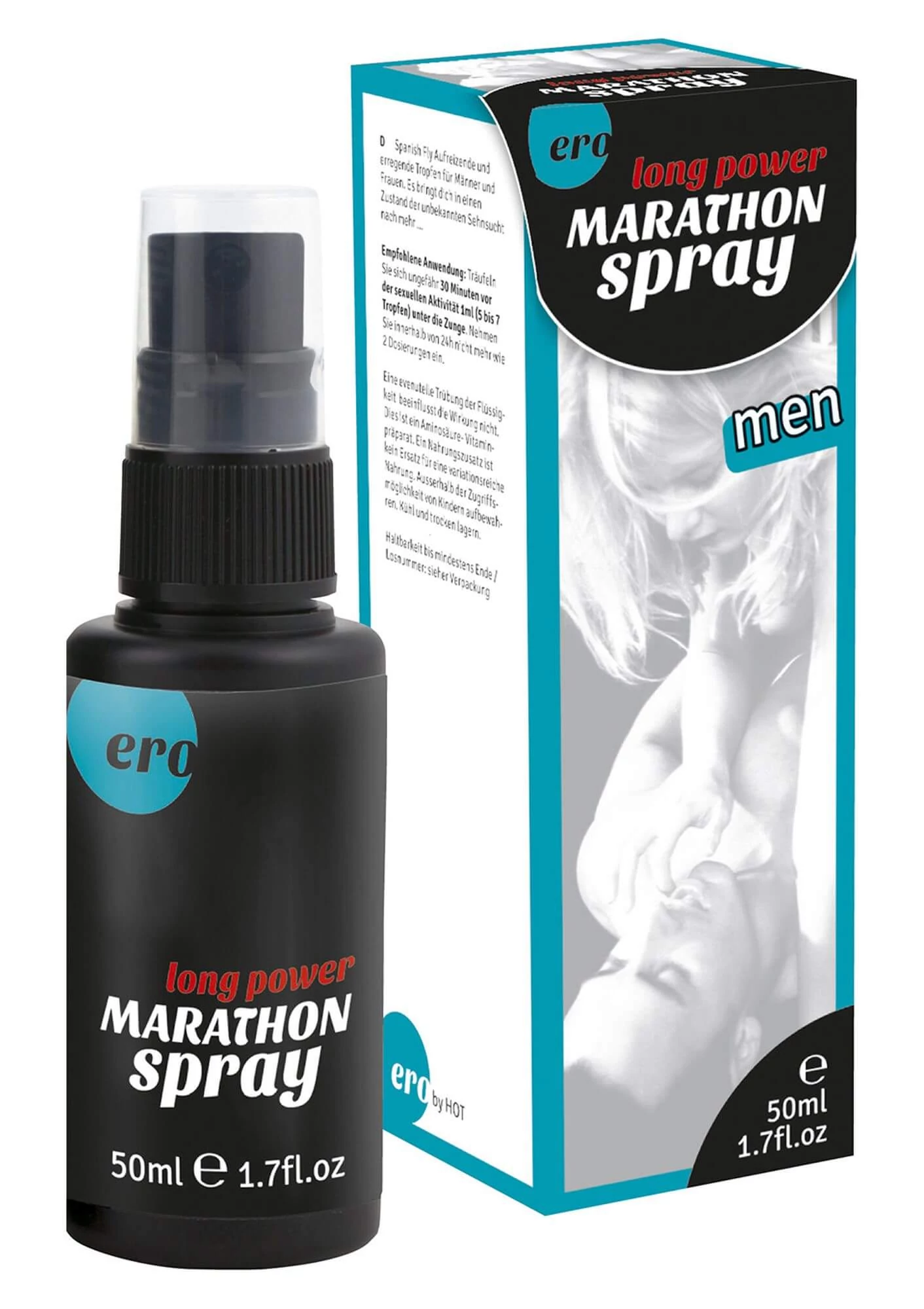 Hot - Marathon Spray Men Long Power - ejakuláció késleltető spray férfiaknak (50ml)