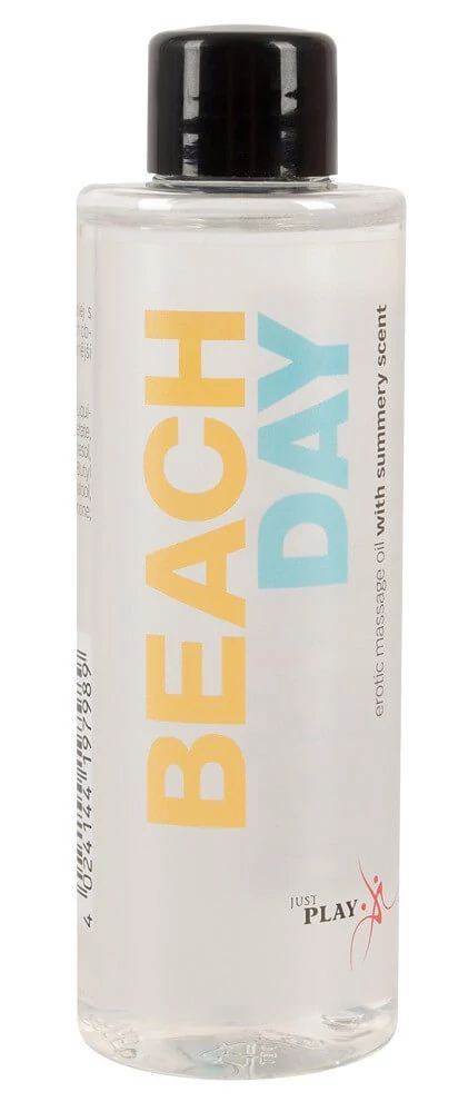 Just Play - Beach Day - frissítő, illatosított masszásolaj (100 ml) - nyár