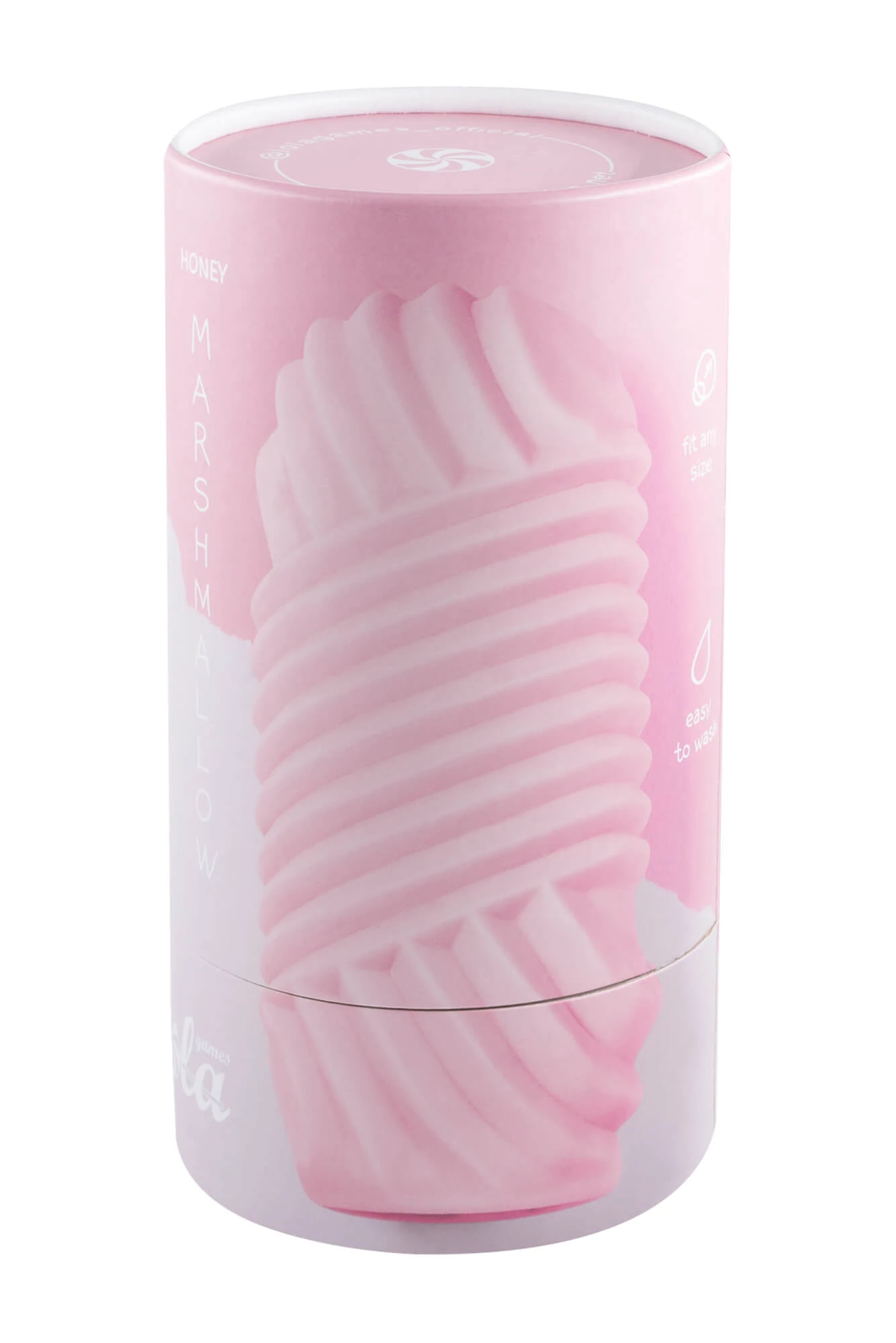 Lola Games Marshmallow - Maxi Honey - kétoldali maszturbátor (pink)