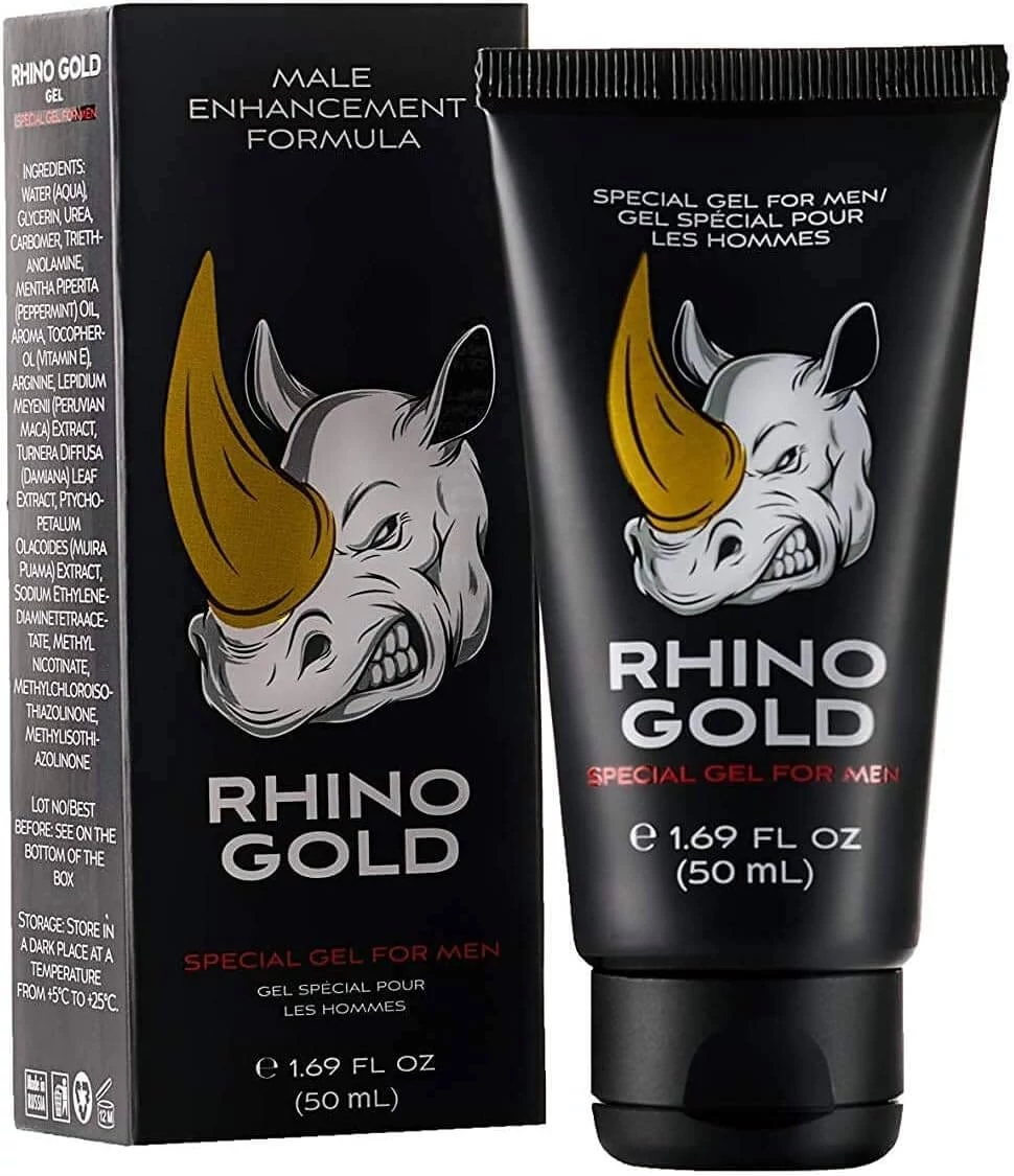 Rhino Gold Special - potencianövelő gél férfiaknak (50ml)