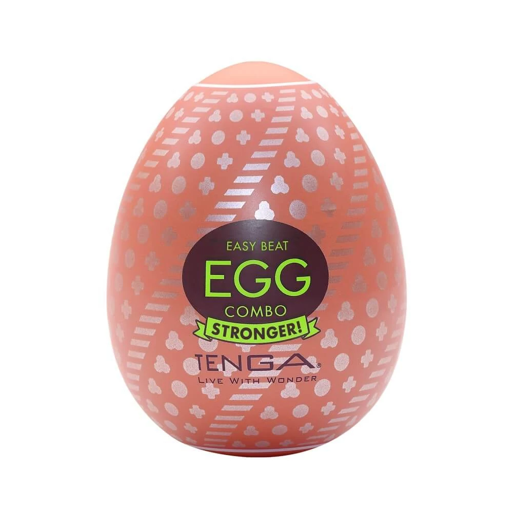 Tenga - Egg Combo - prémium maszturbációs tojás (áttetsző)