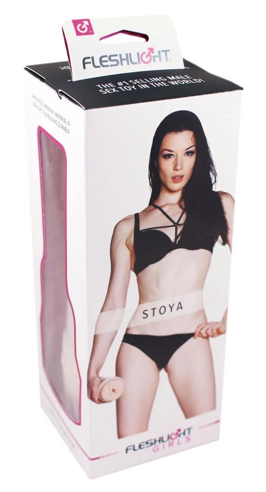 Fleshlight - FLG Signature Collection : Stoya Destroya - élethű, vagina maszturbátor (natúr)