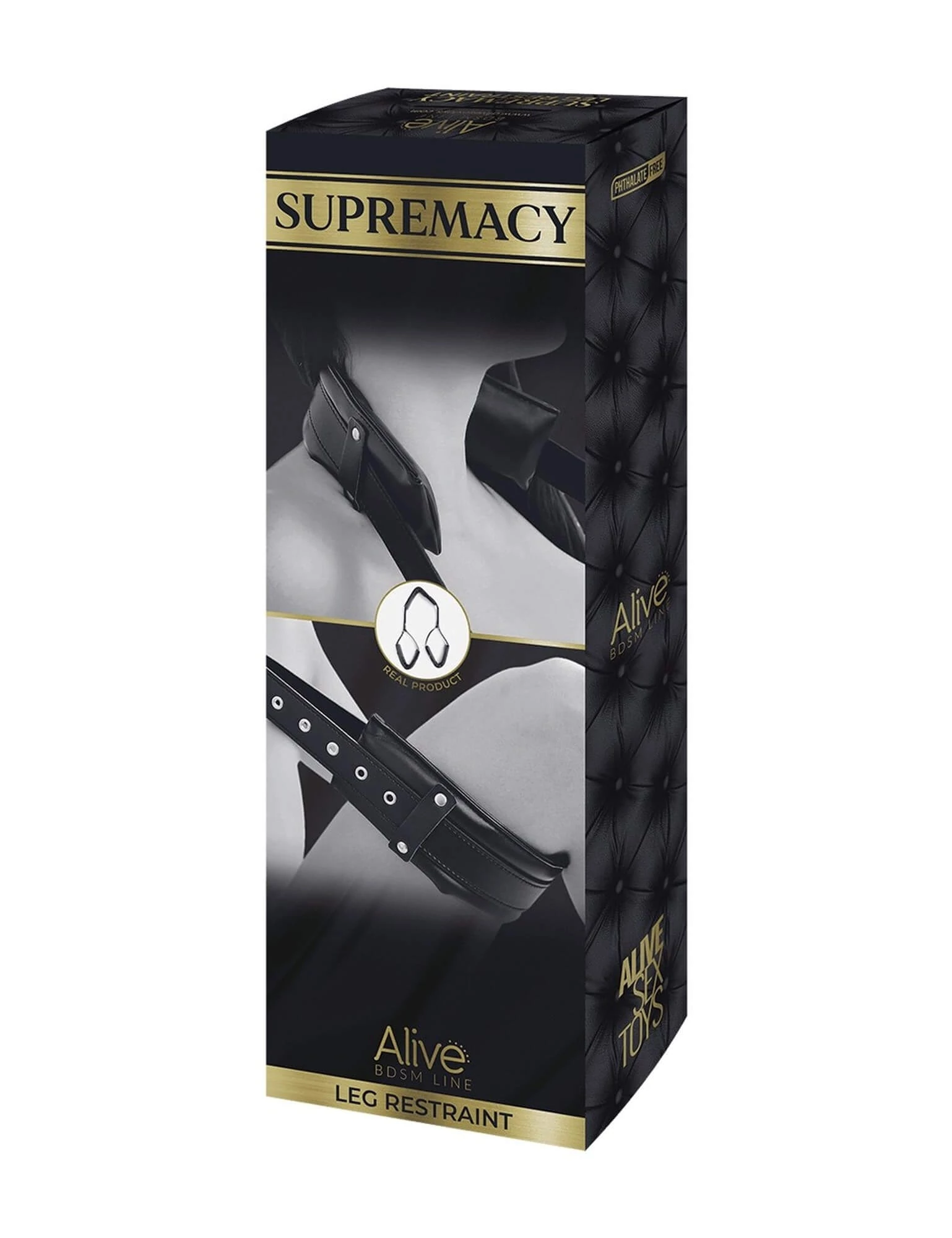 Alive - Supremacy - állítható nyak és combrögzítő (fekete)