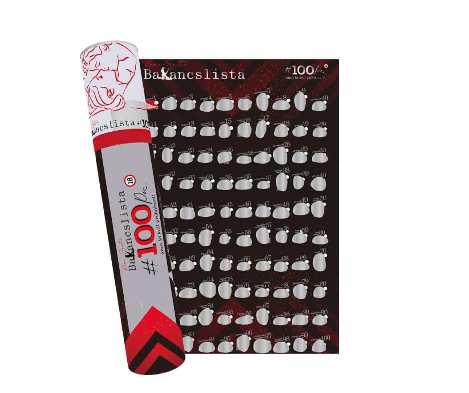 Kama Sutra - Bakancslista - 100 póz, amit ki kell próbálnod! - erotikus társasjáték (magyar)