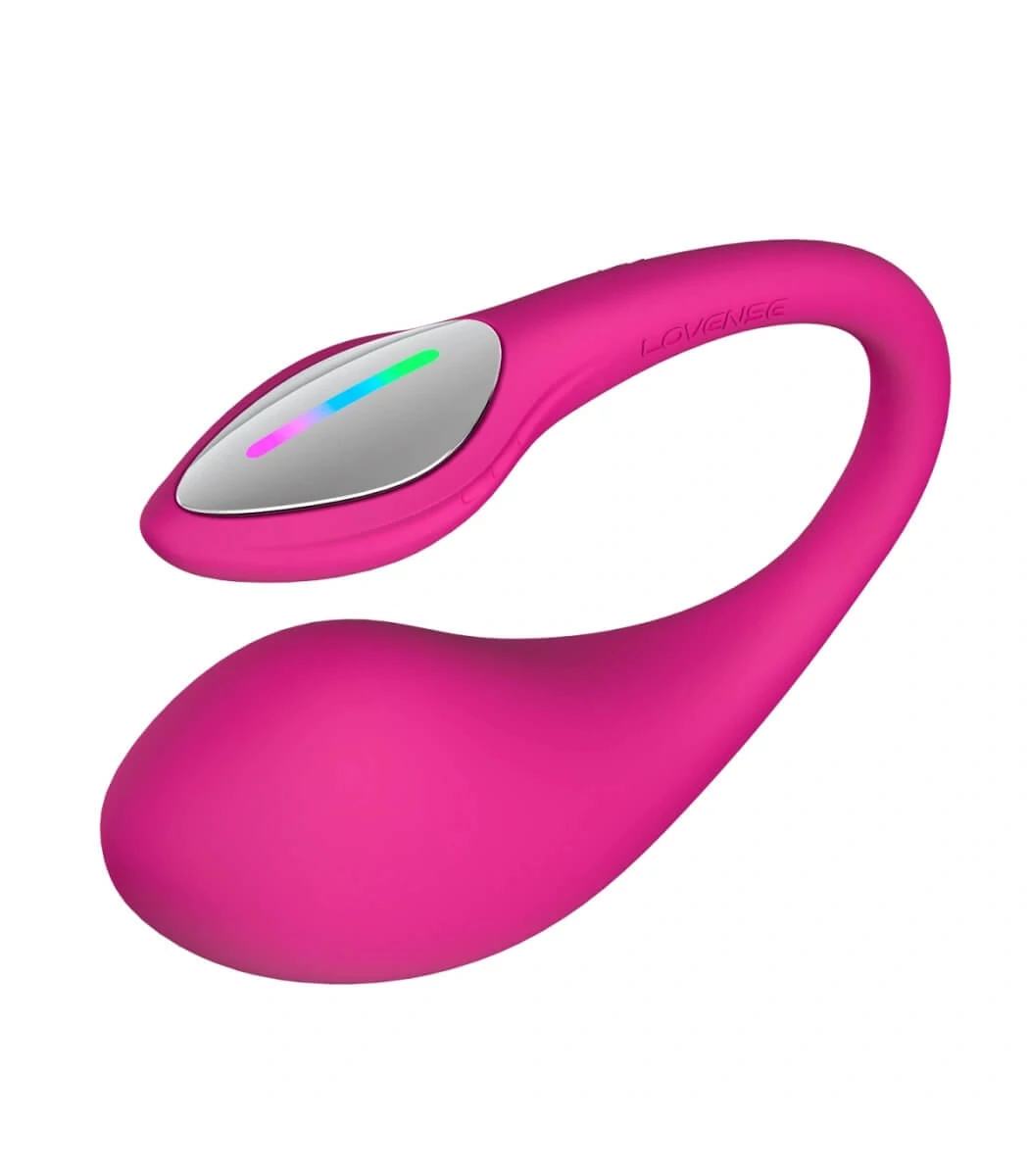 Lovense - Lush 4 - websmart, csikló és G-pont izgató vibrotojás (USB) - pink