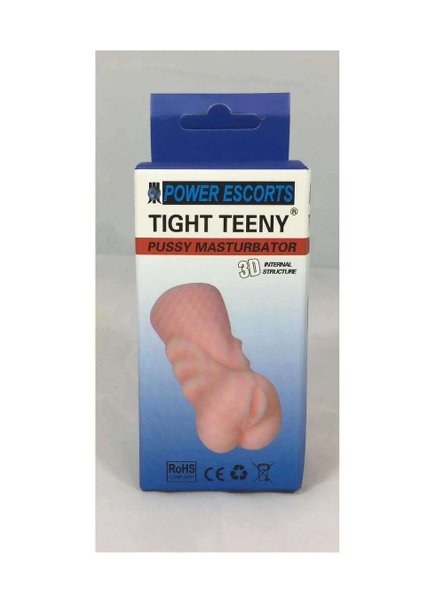 Power Escorts - Tight Teeny - élethű, vagina maszturbátor (natúr)