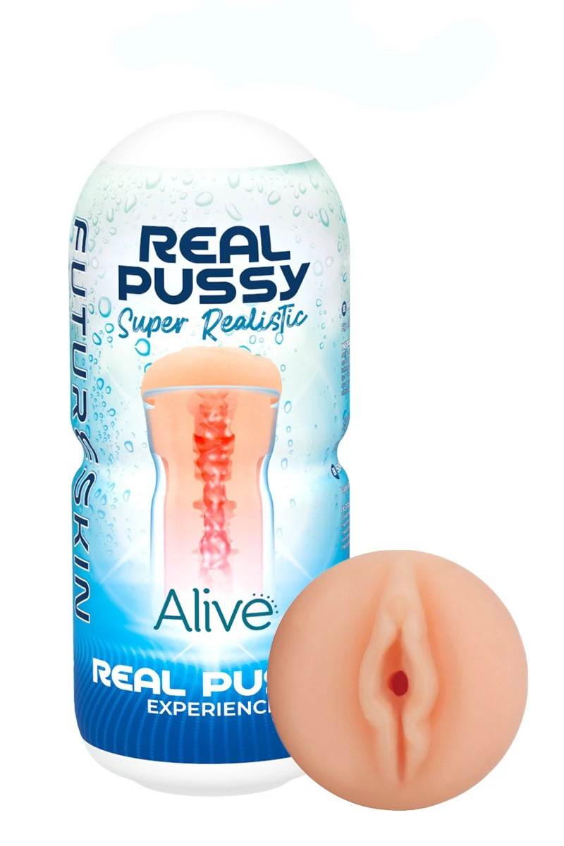 Alive - Real Pussy Experience - élethű, vagina maszturbátor (natúr)