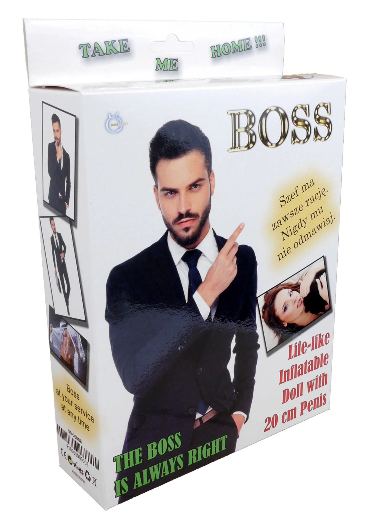 Boss Series - Boss - élethű gumiférfi