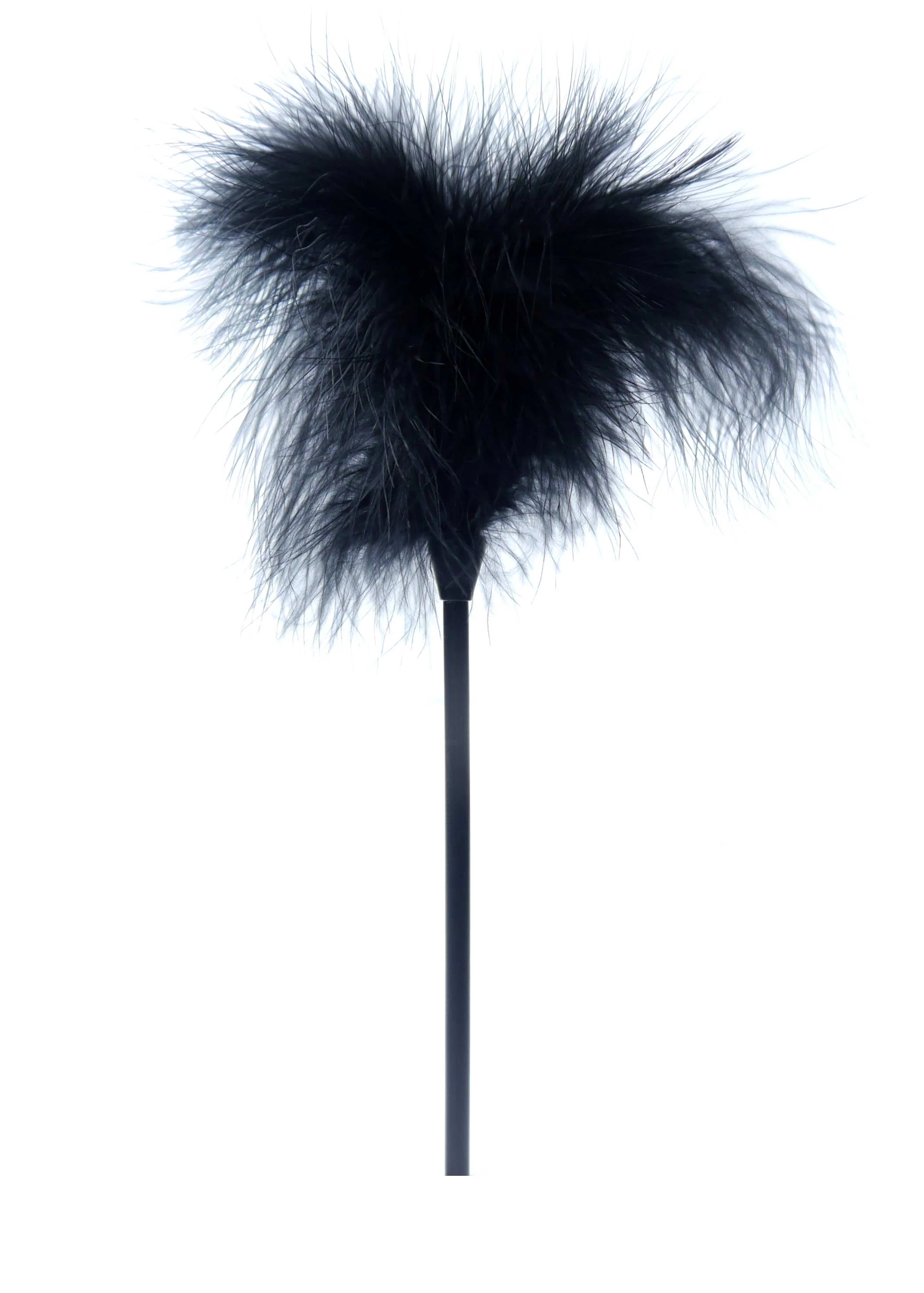Boss Series - Fetish - Feather Tickler - madártollas csiklandozó (fekete)