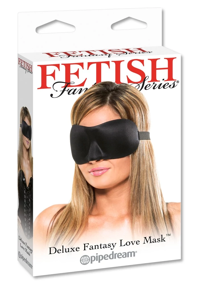 Fetish Fantasy Series - Deluxe Fantasy Love Mask - szemtakaró (fekete)