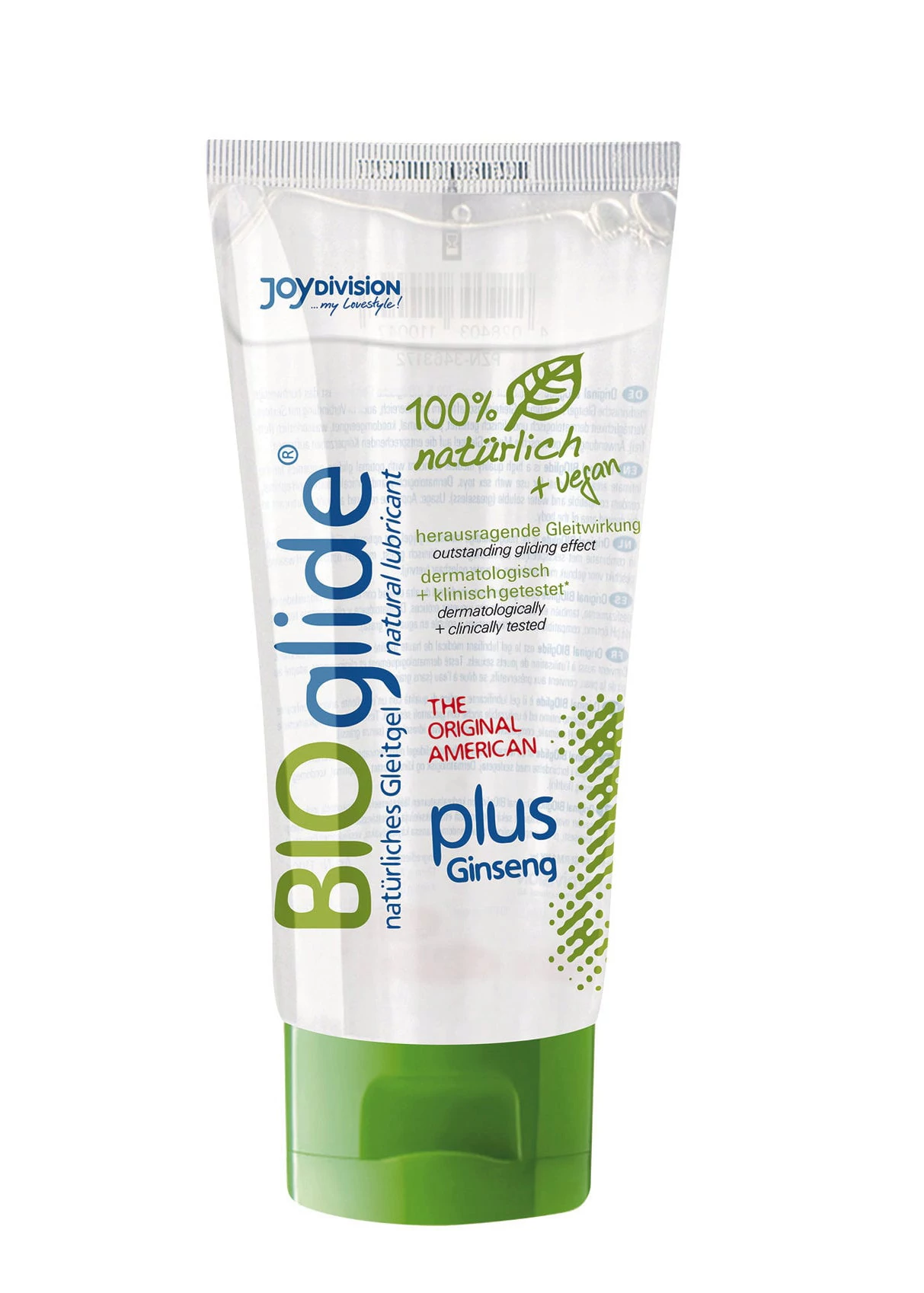 JoyDivision - BIOglide Plus Ginseng - természetes, vízbázisú síkosító (100ml) - ginseng