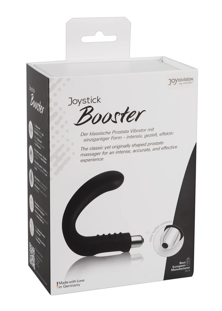 JoyDivision - Joystick Booster - vibrációs prosztata masszírozó (fekete)