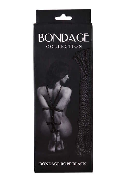 Lola Toys - Bondage Collection - bondage kötél (9m) - fekete